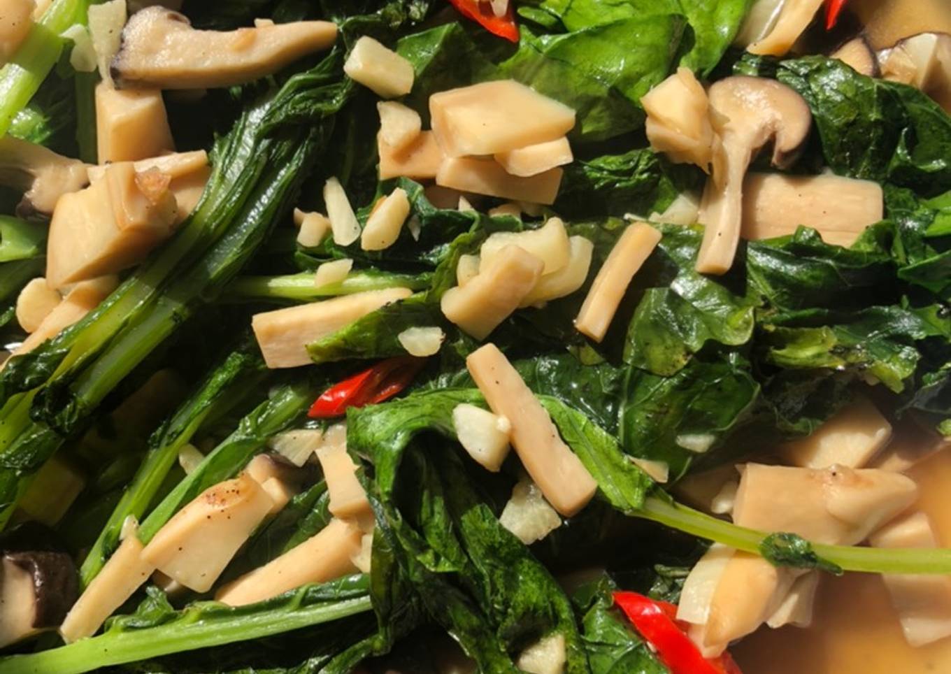 Kailan jamur oyster