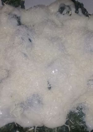 Una foto de Malechos de acelga con Salsa blanca hecha en microondas !!!😁