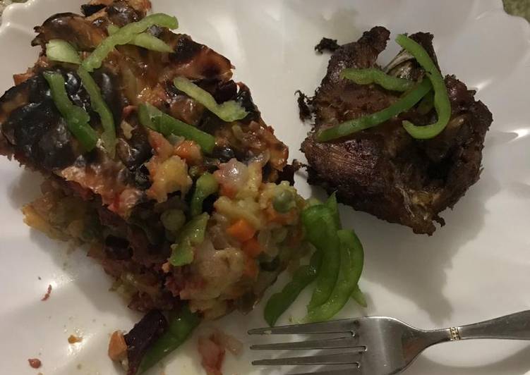 How To Use Mashed potatoes with Veggies and mince meat