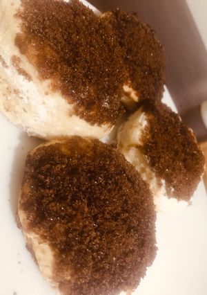 Una foto de Tortitas negras súper fáciles!!