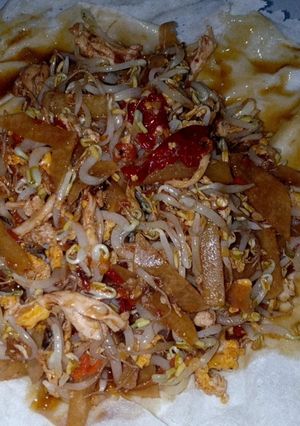 Foto resep Lumpia basah bandung #juliaagustina