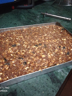A picture of Dates burfi.