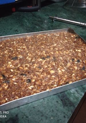 A picture of Dates burfi.