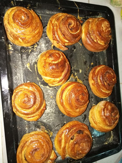 A picture of Cinnamon rolls.