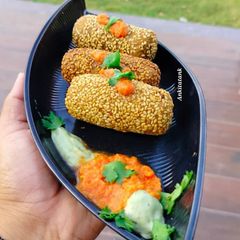 A picture of Healthy Millet Masti Roll (Healthy diet recipe).