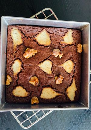 A picture of Eggless Brownie.