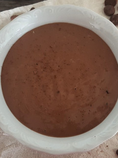 Une photo de Crème dessert façon danette chocolat au lait au thermomix