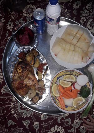 صورة لوصفة دجاج شوي