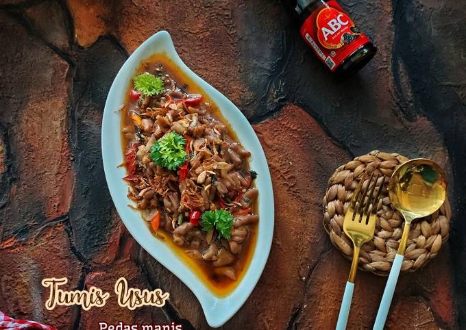 Cara Gampang Membuat Tumis Usus Pedas Manis Anti Gagal