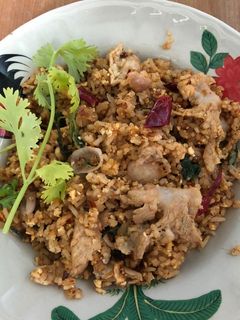 รูปของ ข้าวผัดน้ำพริกตาแดง