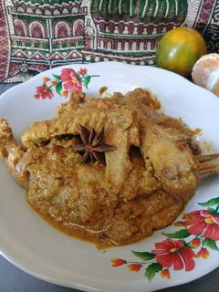 Foto resep Rendang ayam kampung