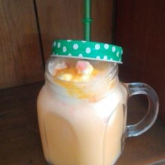 A picture of Jello mallow creamy shake.