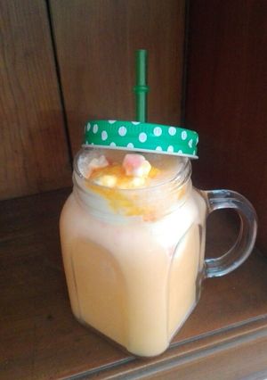 A picture of Jello mallow creamy shake.
