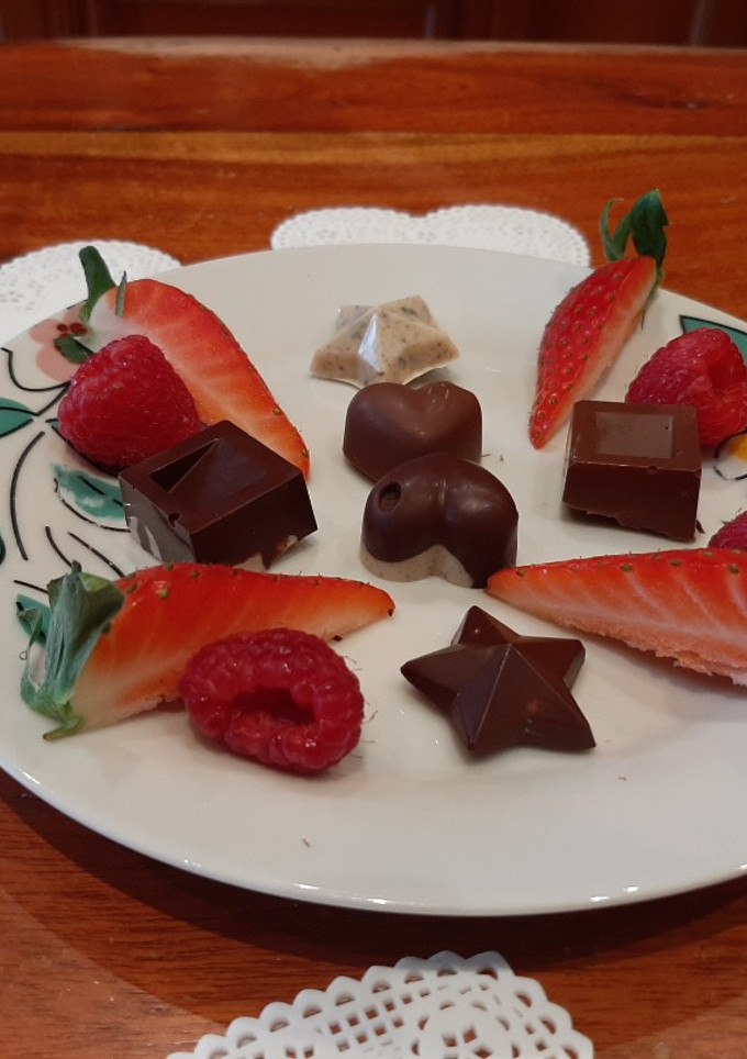 Una foto de Bombones de Chocolate