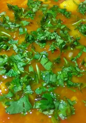 A picture of Khatte Aloo ki Sabzi.