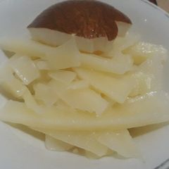 A picture of Coconut with abacha.
