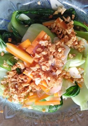 Foto resep Tumis Pok Coy Bawang Putih
