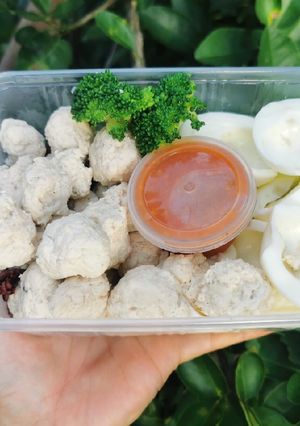รูปของ ลูกชิ้นอกไก่ล้วน