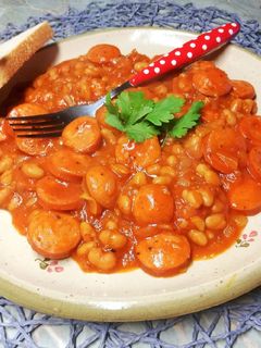 Paradicsomosbab debrecenivel🍅🌶️ recept fotója
