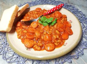 Paradicsomosbab debrecenivel🍅🌶️ recept fotója