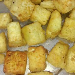 A picture of Fried paneer.