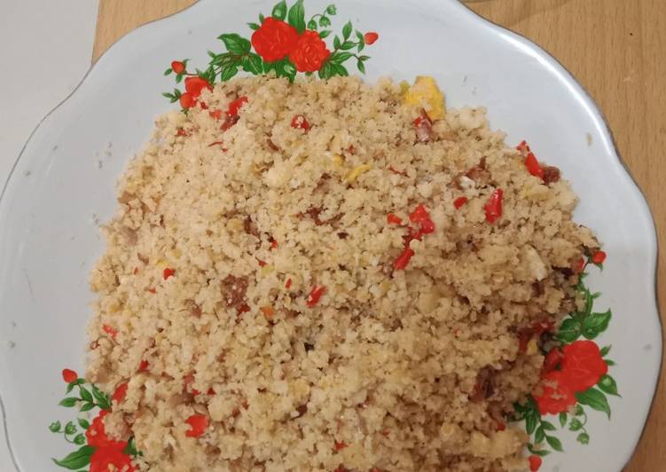 Cara Gampang Menyiapkan Nasi jagung goreng , Sempurna