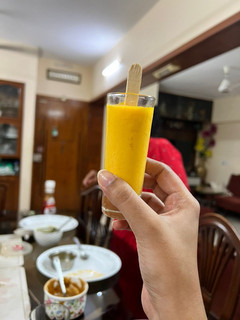 A picture of Mango Kulfi.