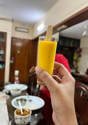 A picture of Mango Kulfi.