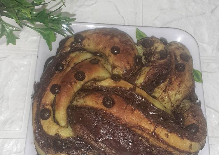 Resep Babka pandan nutella yang Menggugah Selera