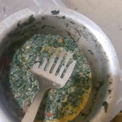 A picture of Pumpkin leaves stew.