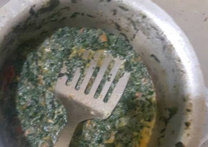 Pumpkin leaves stew