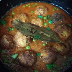 Gobhi kofta curry A picture of Gobhi kofta curry.