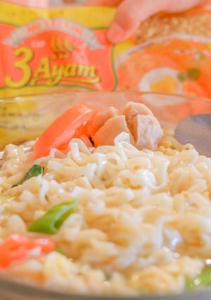 Foto resep Mi Telur 3 Ayam Kuah Tektek