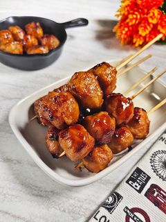 Foto resep Bakso Bakar Saus Barbeque