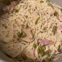 A picture of Ham tetrazzini.