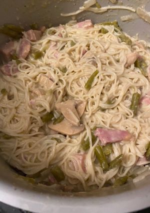 A picture of Ham tetrazzini.