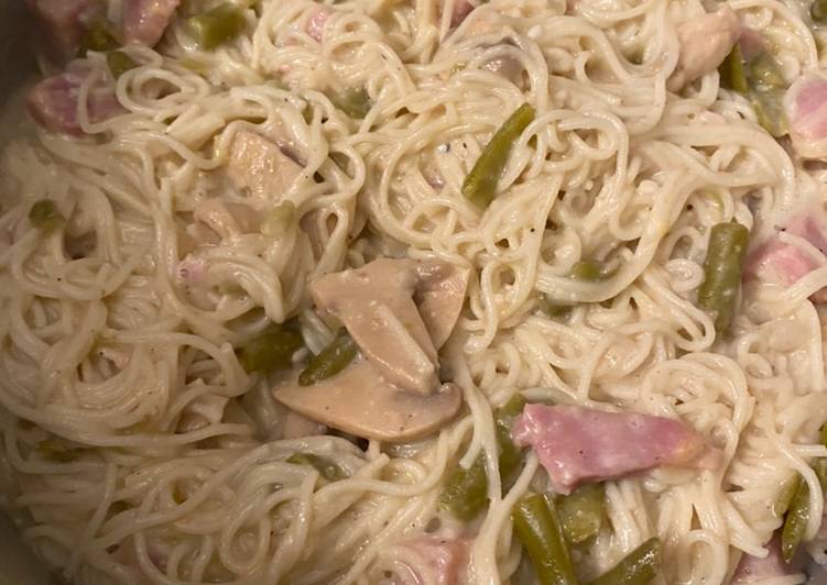 Easy Meal Ideas of Ham tetrazzini