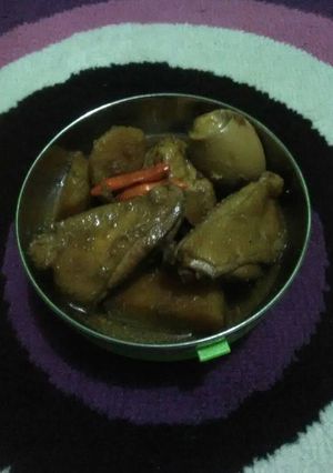 Foto resep Semur ayam komplit endess