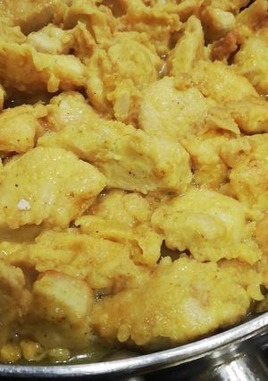 Foto principal de Pollo al curry y piña🍍