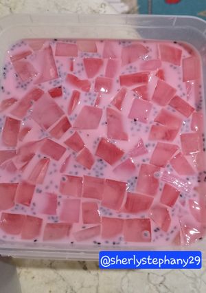 Foto resep Pink Lava Jelly