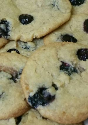 Una foto de Galletas de Blueberries
