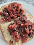 Easy healthy Bruschetta