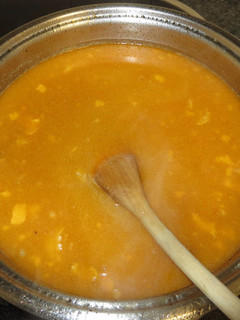 Una foto de Crema de marisco