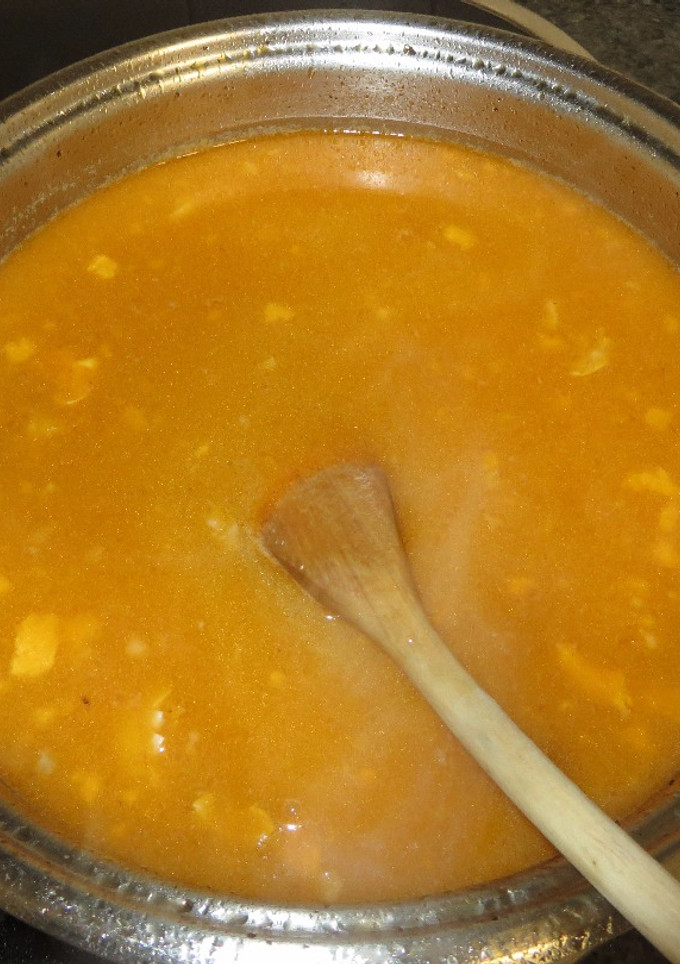 Una foto de Crema de marisco