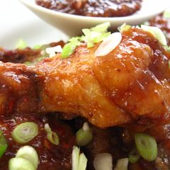 A picture of SweetTangySpicy Fried Chicken Wings.