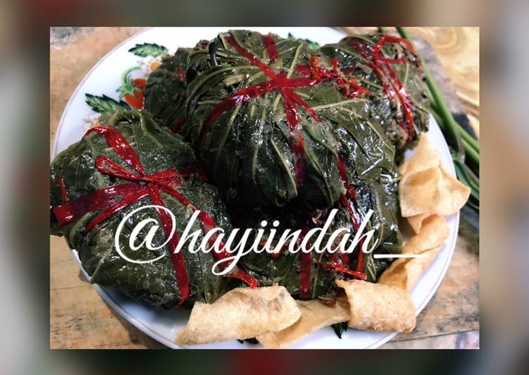 Resep Buntil Daun Singkong yang Bisa Manjain Lidah