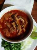Menudo al estilo tequila jalisco