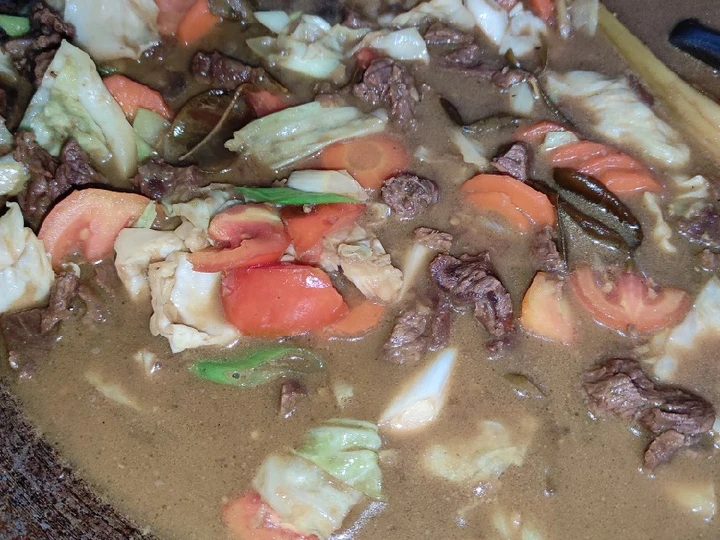 Langkah Gampang Menyiapkan Resep Tongseng Daging Sapi (tidak pedas) yang Enak Banget
