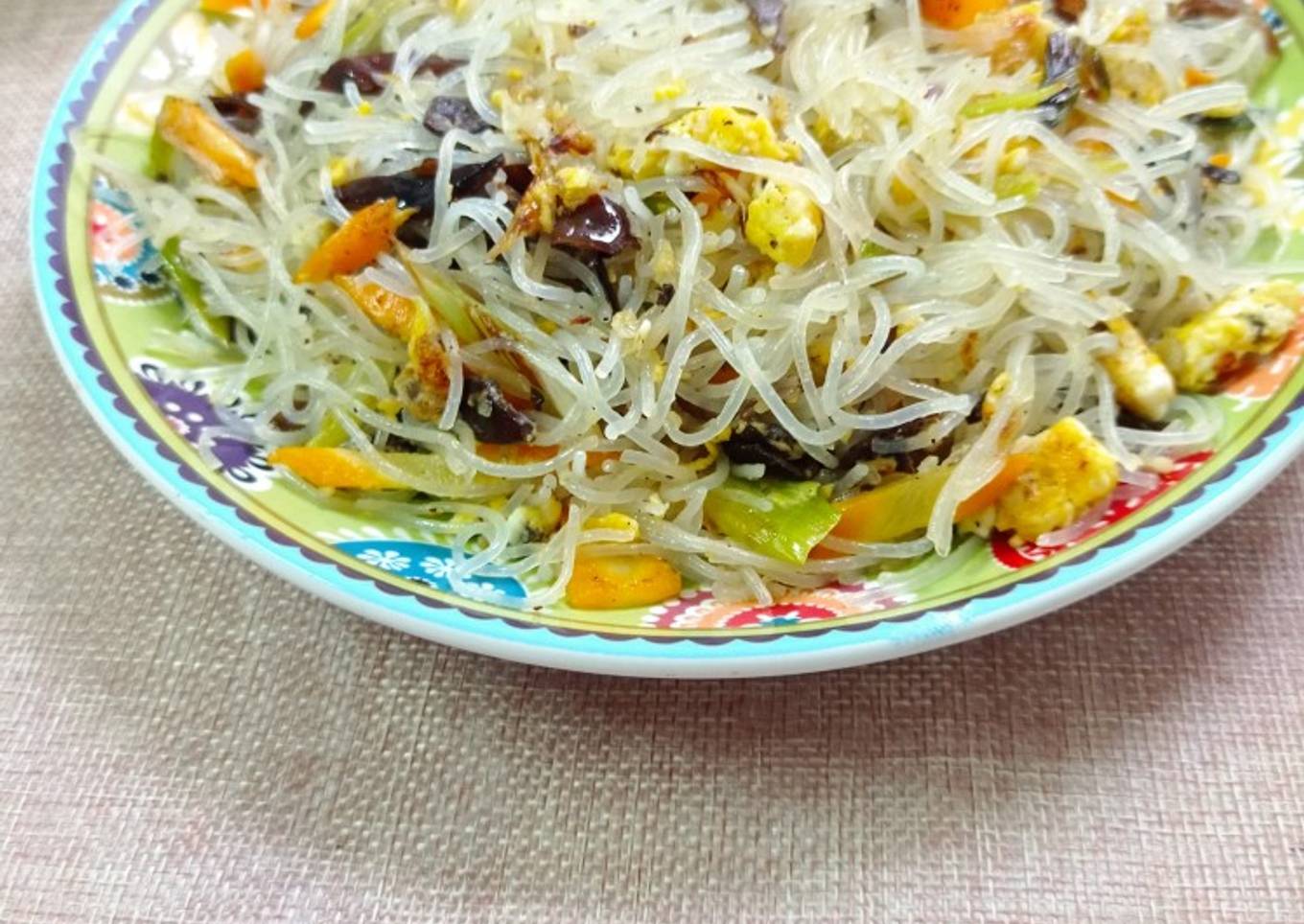 Bihun Goreng Putih / Tanpa Kecap