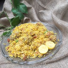 A picture of Tawa Biryani.